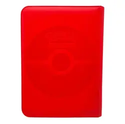 Ultra Pro Pokemon TCG Charizard 9 Pocket Leather Binder Red 360 Card Capacity - Image 5