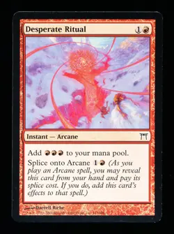 * * 1x Desperate Ritual x1 * * Champions of Kamigawa MTG VLP Very Lightly Played - Image 1
