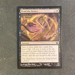 Read the Bones 101 Common Theros Magic: The Gathering Lightly Played - Image 1