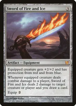 Sword of Fire and Ice Modern Masters NM MTG Foil - Image 1