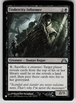 Undercity Informer Uncommon The List Reprints 82/249 MTG Near Mint 2020 - Image 1