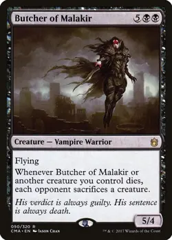 Butcher of Malakir [CMA - 50]Lightly Played - Image 1