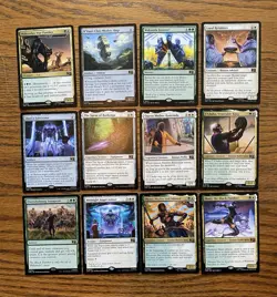 Mtg Marvel commander Wakanda Lot 12 Cards Legendary - Image 1