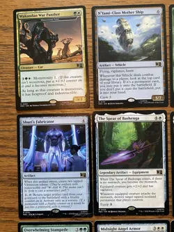 Mtg Marvel commander Wakanda Lot 12 Cards Legendary - Image 2