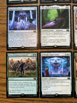 Mtg Marvel commander Wakanda Lot 12 Cards Legendary - Image 4