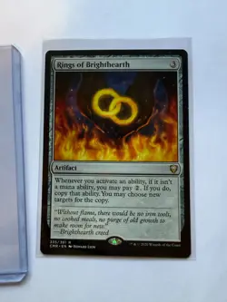 NM Rings of Brighthearth - Commander Legends MTG - Image 1
