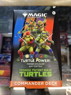 Magic The Gathering Turtle Power Commander Deck Teenage Mutant Ninja Turtles NEW - Image 1
