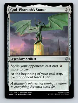 MTG Magic the GatheringGod-Pharaoh's Statue War of the Spark Regular - Image 1
