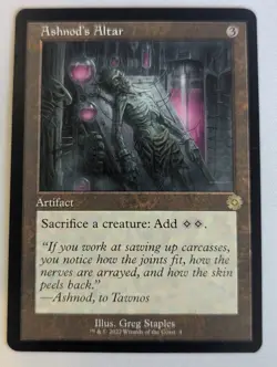Ashnod's Altar MTG 2022 Brothers War Retro Frame Artifact English NM-Mint - Image 1