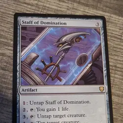 Wizards of the Coast MTG Staff of Domination 343 Regular Rare EN - Image 2