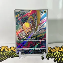 Toedscool 201/198 - Scarlet & Violet Base Illustration Rare Pokemon TCG - NM - Image 1