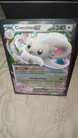 Pokemon Tcg Cinccino Ex 73/86 Chaos Rising NM - Image 1