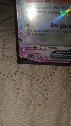 Pokemon Tcg Cinccino Ex 73/86 Chaos Rising NM - Image 2