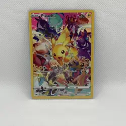 Pokemon Pikachu Full Art Holo Card mint 160/159 English 2023 - Image 1