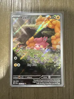 Pawmi 226/091 IR Illustration Rare - Paldean Fates - Pokemon TCG EN NM Near Mint - Image 1