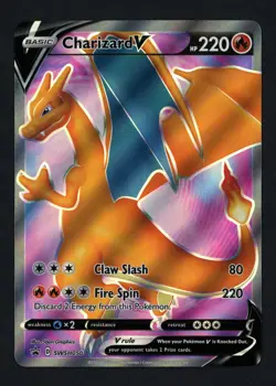 Charizard V SWSH050 SWSH: Sword & Shield Promo Cards Holofoil Promo Pokemon TCG - Image 1