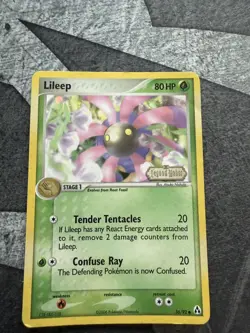 Lileep 56/92 Legend Maker Reverse Holo STAMPED - LP - Pokemon TCG - Image 1