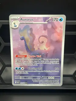 Aurorus 092/088 Holo Illustration Rare Perfect Order Pokemon Near Mint - Image 1