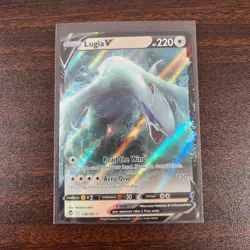 Lugia V 138/195 Silver Tempest Sword & Shield Pokemon 2022 - Image 1