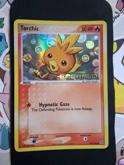 Torchic 69/106 Emerald Stamped Reverse Holo MP-HP - Image 1