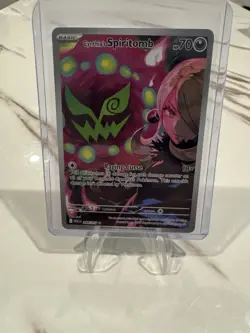 Pokemon TCG Cynthia's Spiritomb 244/217 Illustration Rare Ascended Heroes NM - Image 1