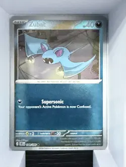Zubat Reverse Holo Common ME04: Chaos Rising 049/086 NM - Image 1