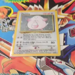 Pokemon TCG Chansey 003/102 Base Set Holo Rare Unlimited 120 HP - Image 2