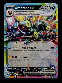 Umbreon ex (Prismatic Evolutions Stamp) 060/131 Holo NM - Image 1