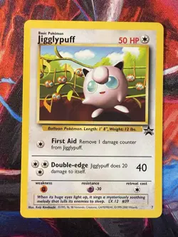 Wizards Jigglypuff 07/53 Wotc Promo Regular EN Pokemon TCG 50 HP Basic - Image 1