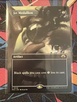Jet Medallion (Borderless) Modern Horizons 3 Regular - Image 1