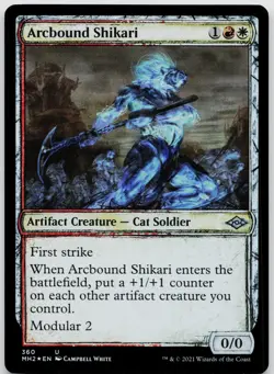 Arcbound Shikari (Showcase) 360 Modern Horizons 2 Magic: The Gathering Foil NM - Image 1