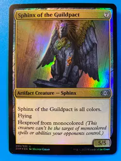 MTG 1x FOIL Sphinx of the Guildpact Double Masters Magic the Gathering x1 NM - Image 1