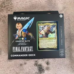 MTG Magic The Gathering Final Fantasy Counter Blitz Commander Deck New Sealed - Image 1