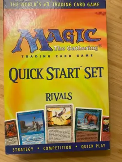 Magic The Gathering Quick Start Set Rivals New Factory Sealed 1996 Collectable - Image 1