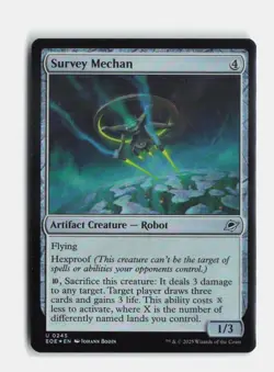 Survey Mechan 245 Foil Edge of Eternities MTG NM - Image 1