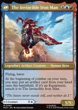 Magic: The Gathering Marvel Tony Stark / The Invincible Iron Man 2 Card Lot - Image 2