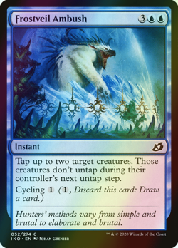 MTG Frostveil Ambush Foil ** Ikoria: Lair of Behemoths ** English (NM) - Image 1