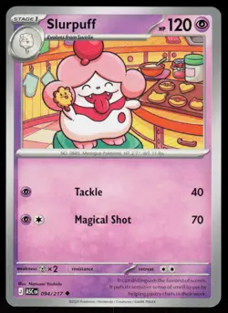 Slurpuff 094/217 Uncommon Ascended Heroes Pokemon Near Mint - Image 1