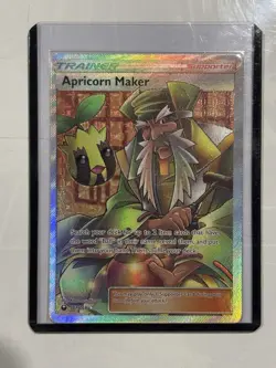 Pokemon TCG Apricorn Maker Full Art Holo Rare 161/168 ENG 2018 NM/M - Image 1