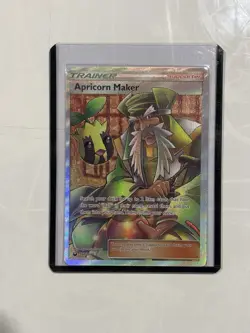Pokemon TCG Apricorn Maker Full Art Holo Rare 161/168 ENG 2018 NM/M - Image 2