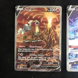 Pokemon Crown Zenith Galarian Gallery Legendary Dogs Entei V Suicune V Raikou V - Image 2