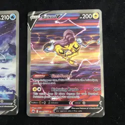 Pokemon Crown Zenith Galarian Gallery Legendary Dogs Entei V Suicune V Raikou V - Image 4