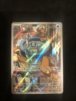 Pokemon TCG - Stellar Crown - Squirtle 148/142 Holo: NM - Image 2