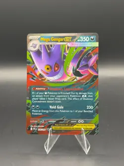Mega Gengar Ex 56/94 Phantasmal Flames Ultra Rare NM Pokemon TCG - Image 1