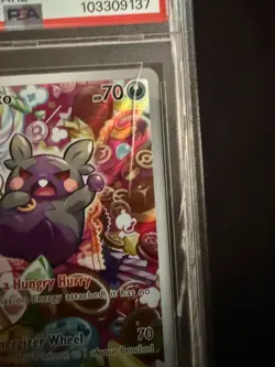 2023 Pokemon Paradox Rift Morpeko 206 IR PSA 10 CRACKED SLAB (see description) - Image 3