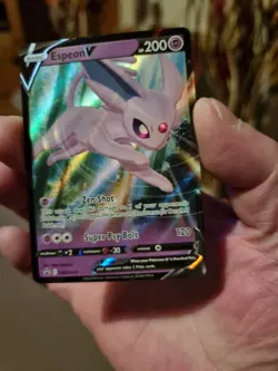 Pokemon Espeon V Swsh201 Black Star Promo - Image 1