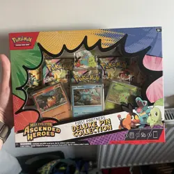 Pokemon TCG First Partners Deluxe Pin Collection Ascended Heroes 2025 Promo - Image 1