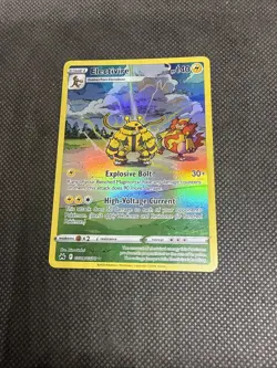 Pokemon TCG Electivire GG08/GG70 SWSH: Crown Zenith: Galarian Gallery Holo LP - Image 1