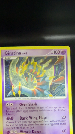 2009 Pokemon TCG - Giratina 10/127 Platinum Holo LP - Image 2