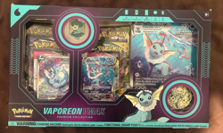 Pokemon TCG Vaporeon VMAX Premium Collection Sealed - Image 1